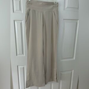 Athleta Cream Venice flare pant